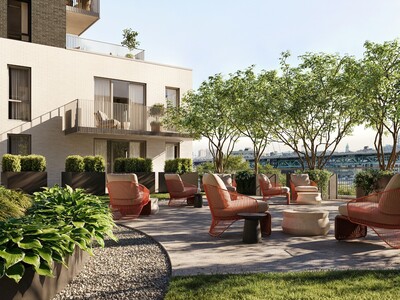 Champlain condos locatifs terrasse détente
