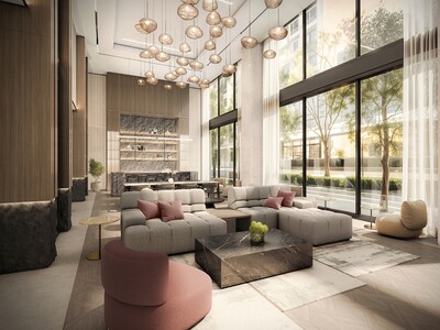 Équinoxe Bois-Franc lobby lumineux