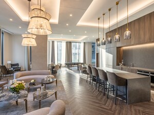 Carlyle condos common kitchen