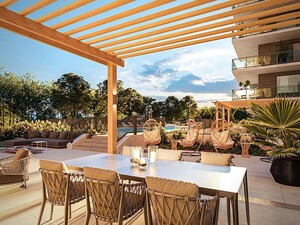 Marquise 7 terrasse avec espace repas