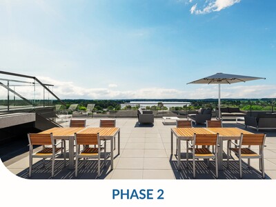 Neolia phase 2 terrasse sur le toit