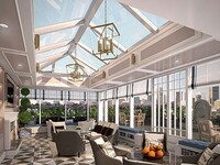 Salle à manger avec magnifique vue