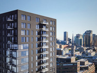Perspective en hauteur du projet Zenith