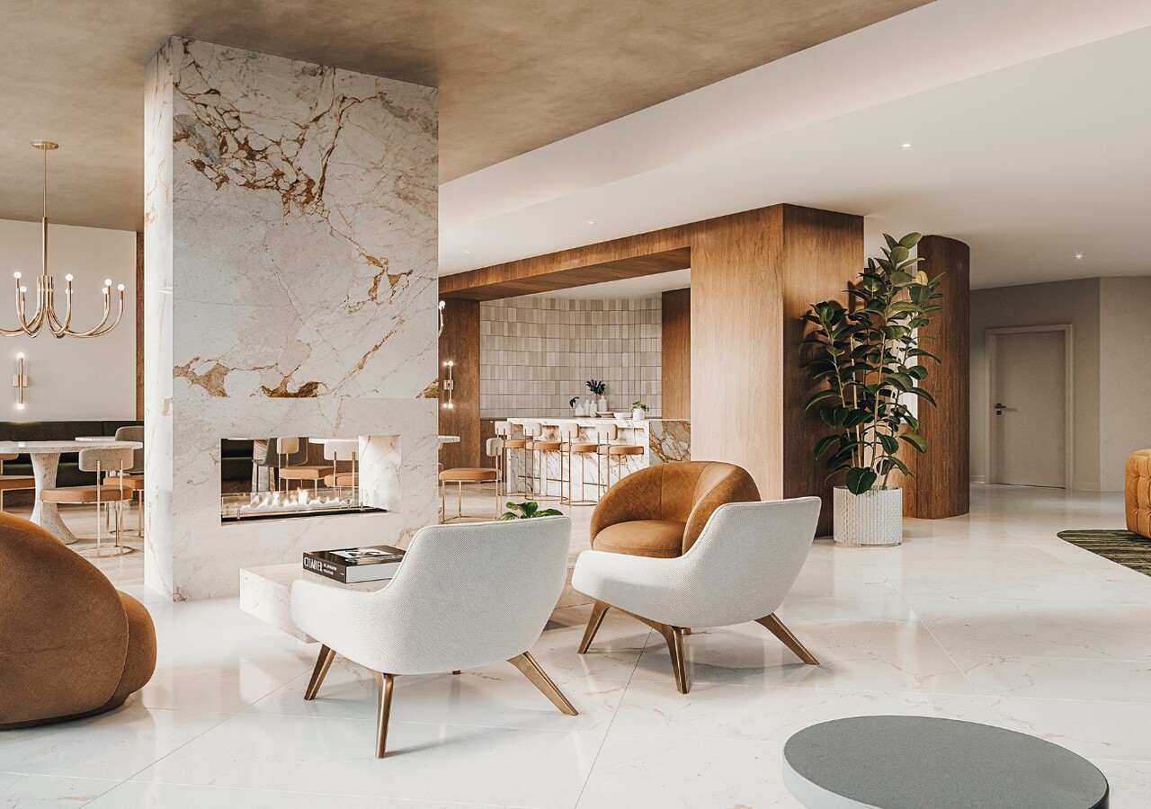Altera lounge avec foyer