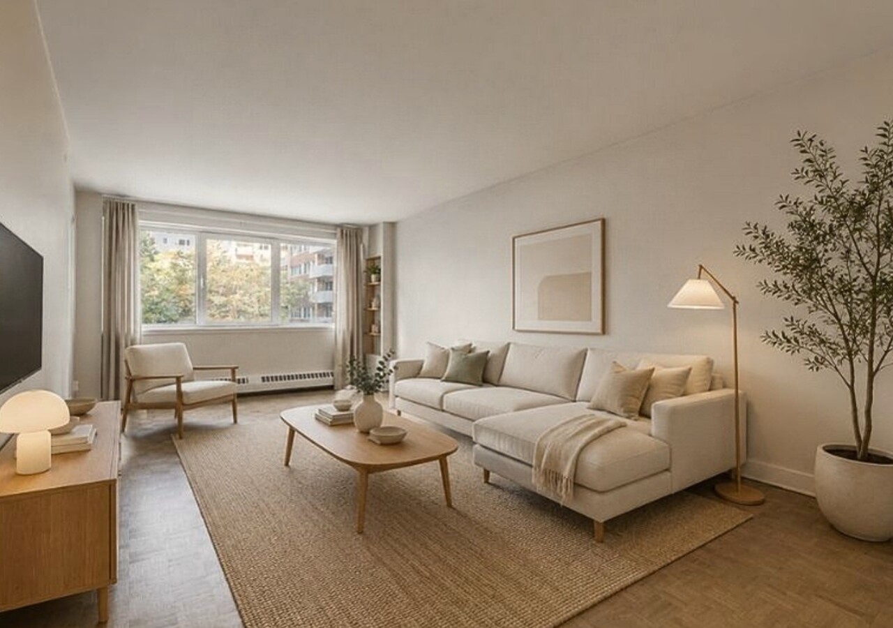 Appartements Le Parc salon lumineux