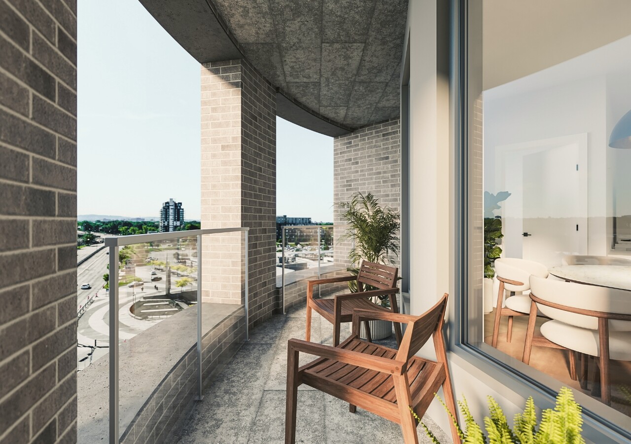 Quartier Unilia balcon