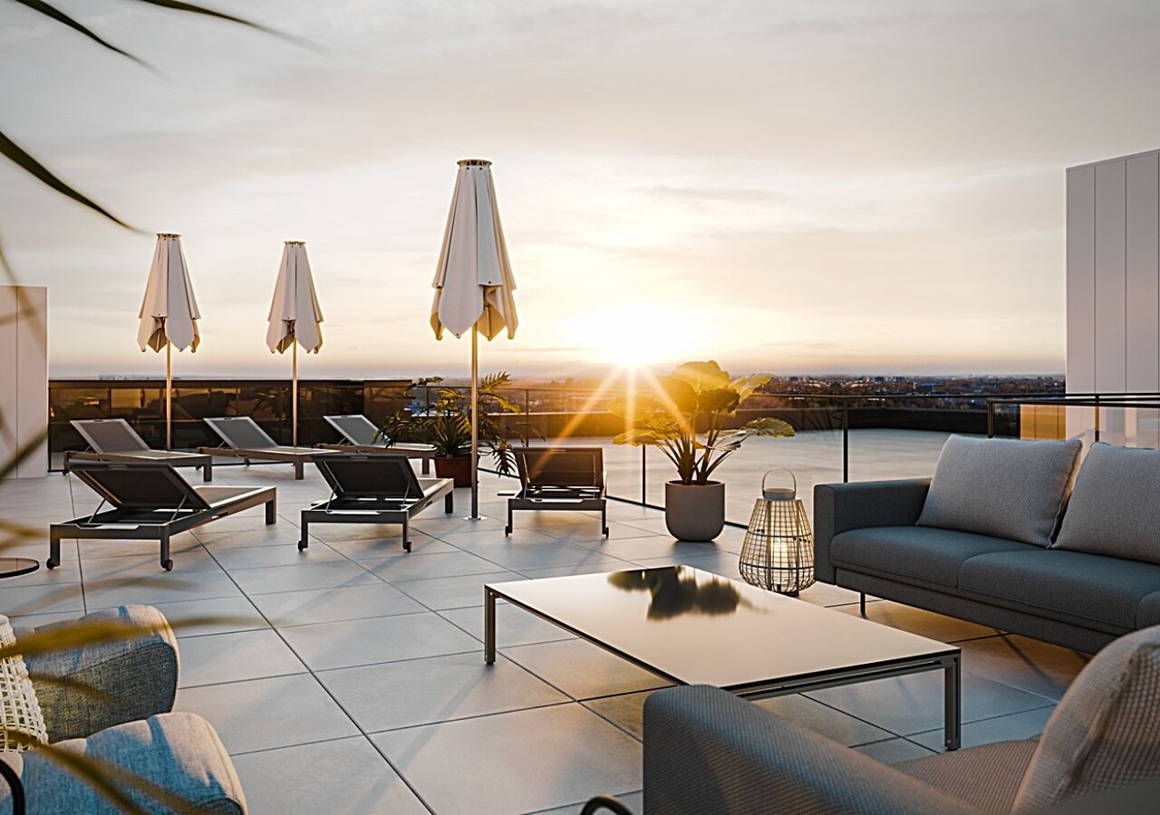 Baldwin Condos & Penthouses Terrasse sur le toit