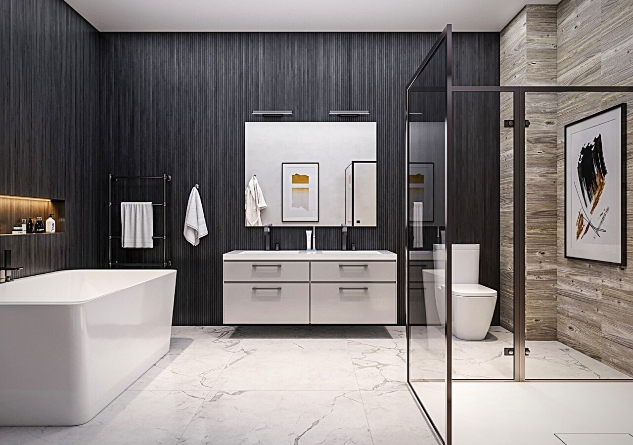 Baldwin Condos & Penthouses salle de bain