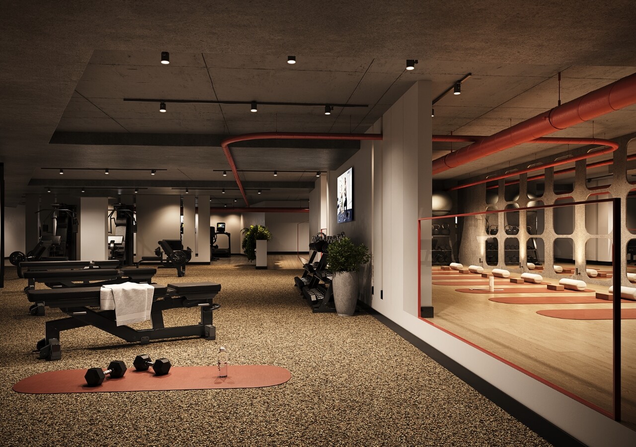 Canoë Appartements gym