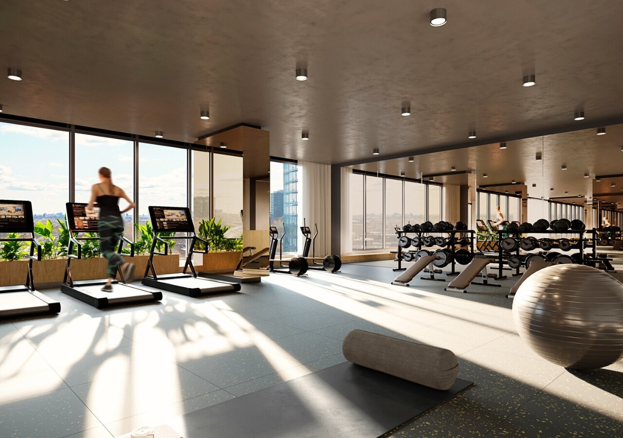 Carré Windsor gym moderne