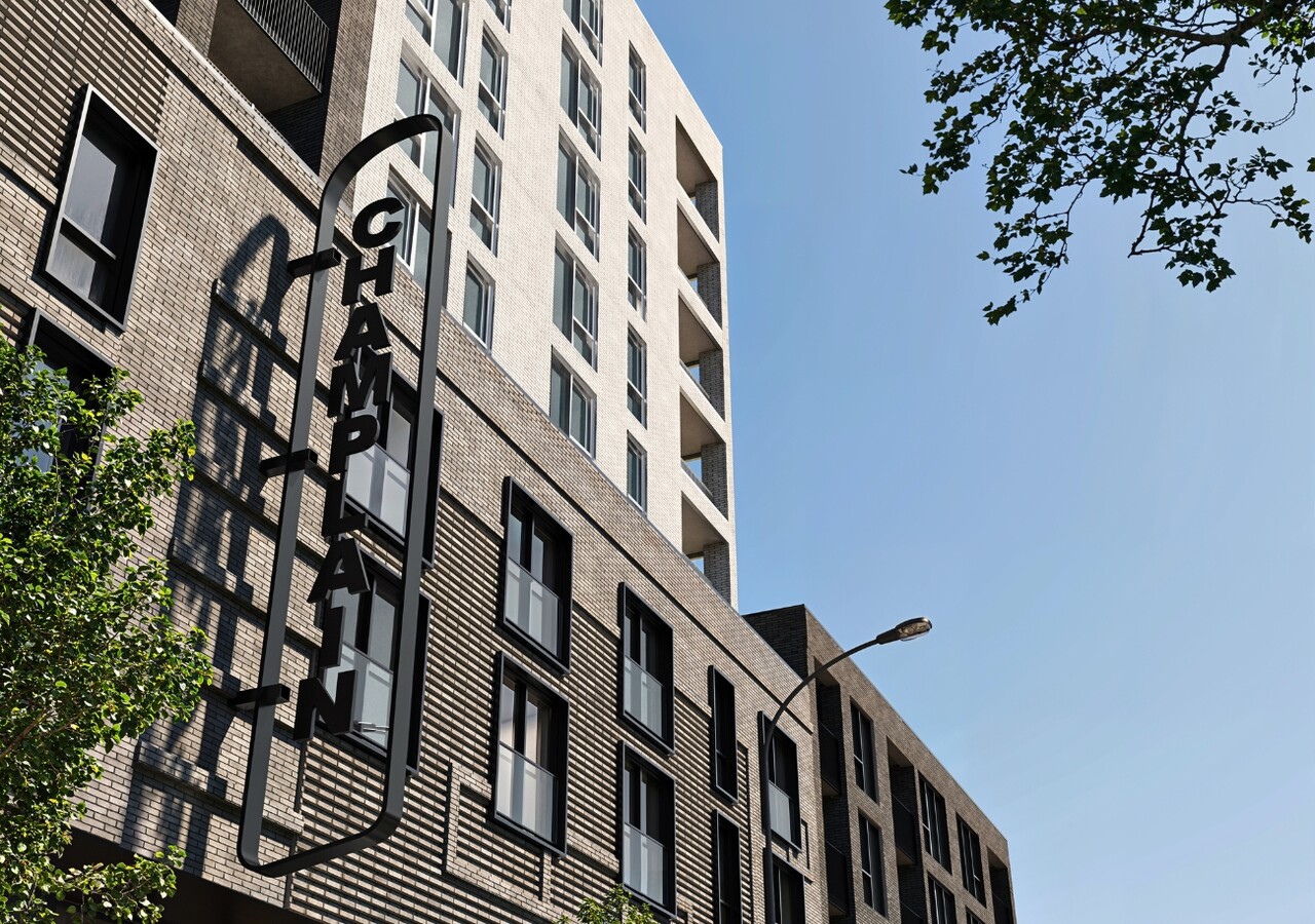 Champlain condos locatifs enseigne