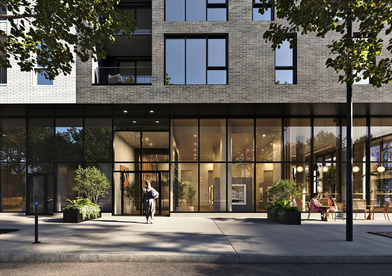 Champlain condos locatifs entrée
