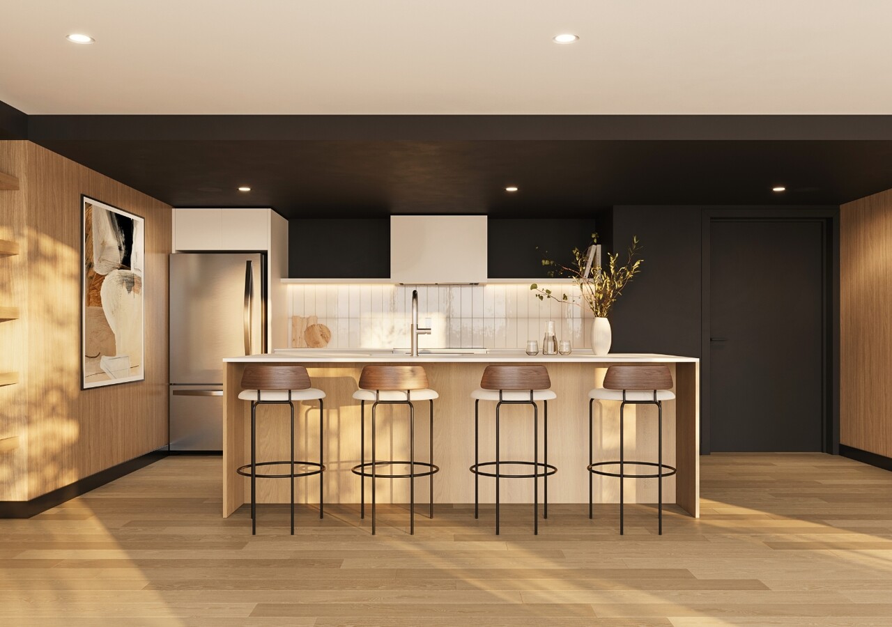 Champlain condos locatifs cuisine commune