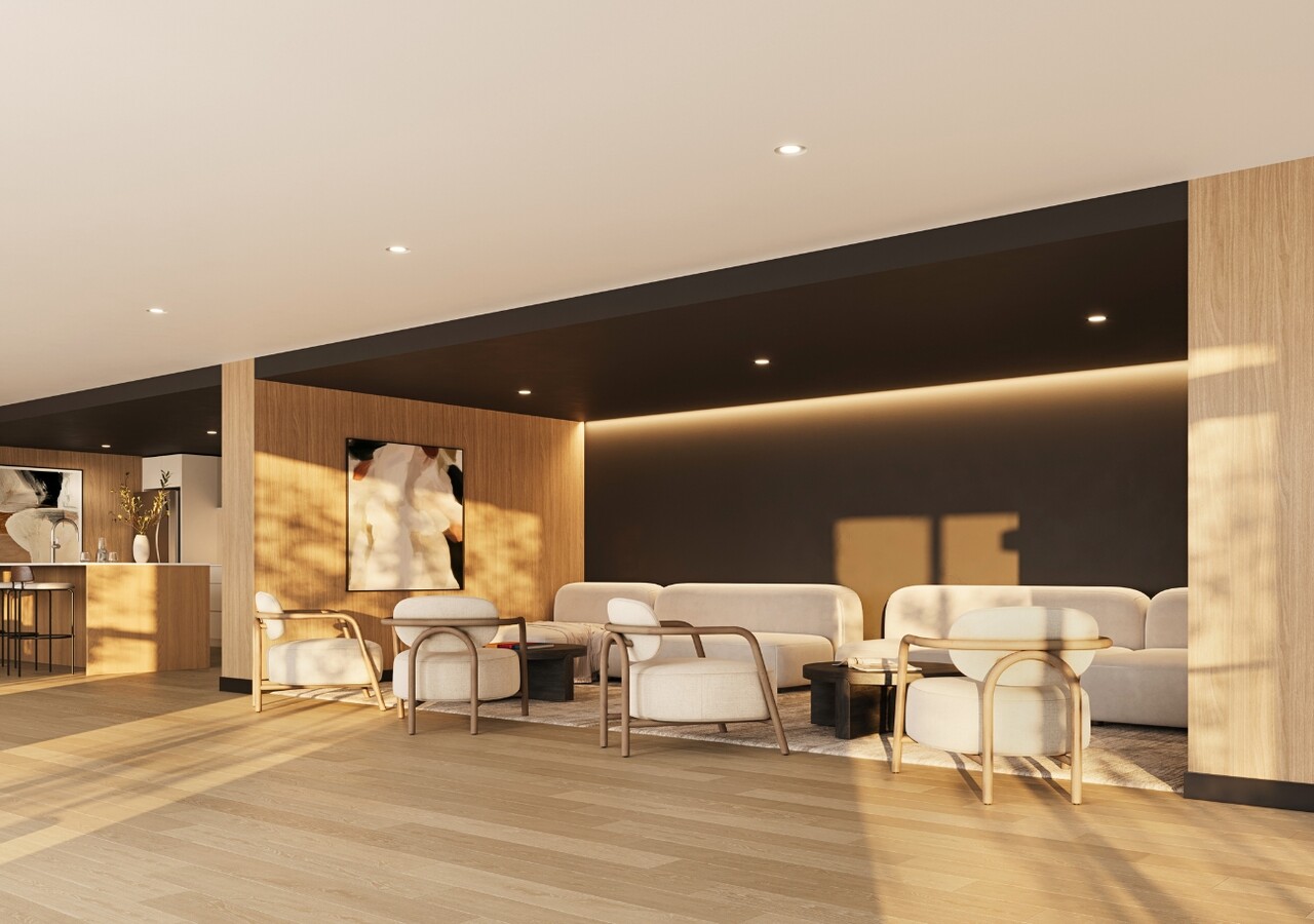 Champlain condos locatifs lounge commun