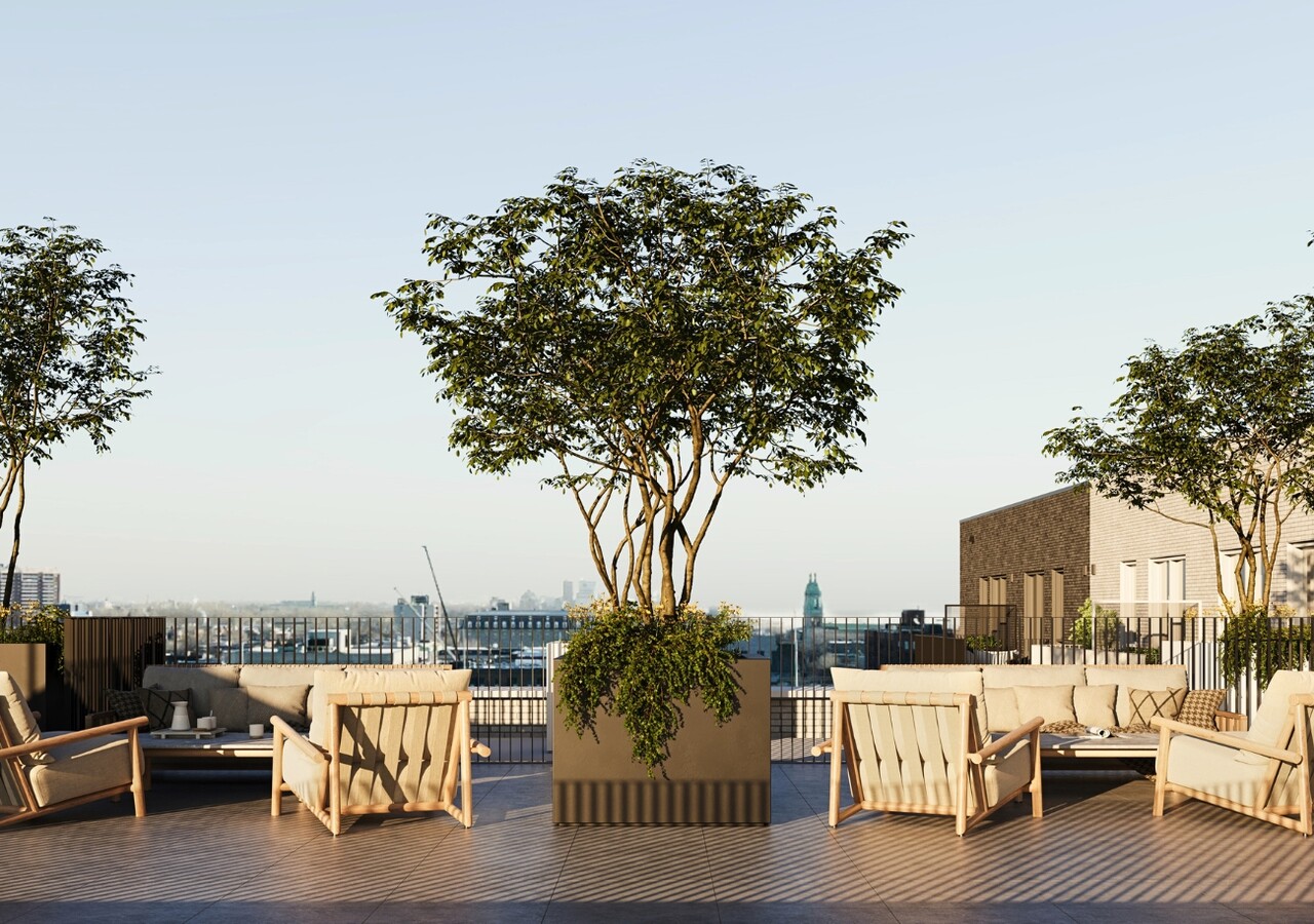 Champlain condos locatifs terrasse sur le toit avec vue imprenable