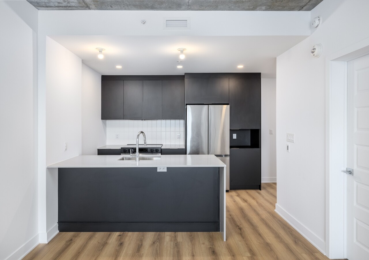 Città Montréal cuisine finitions foncées