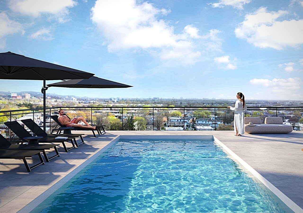 Città piscine sur le toit
