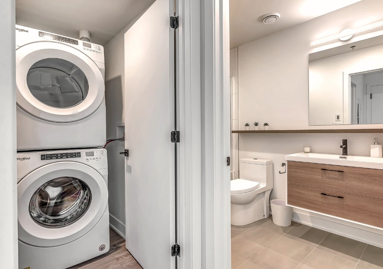 Milhaus Condos salle de lavage