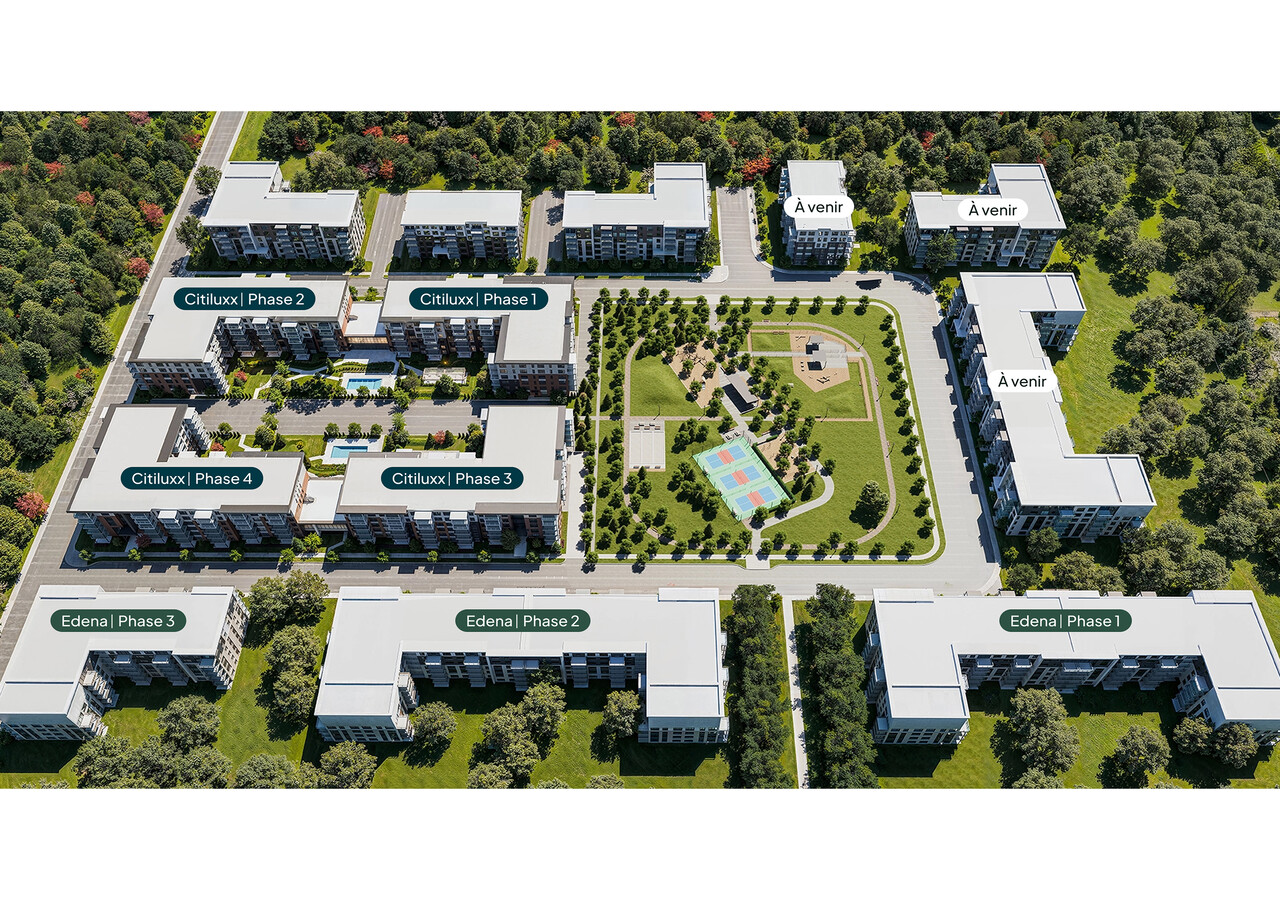 Faubourg Cousineau projet vue d'ensemble