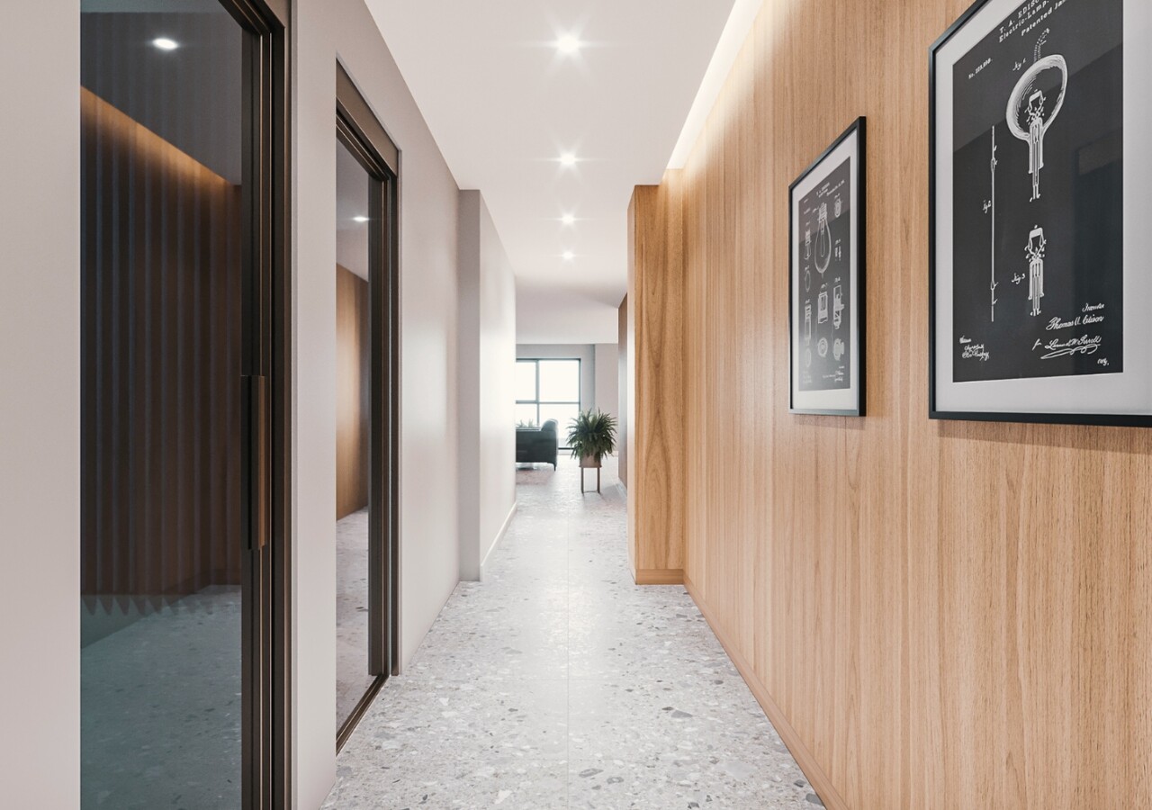 Edison Appartements couloir