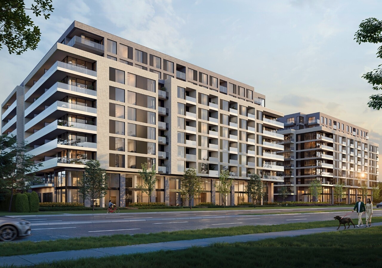 Équinoxe Bois-Franc condos locatifs bâtiment
