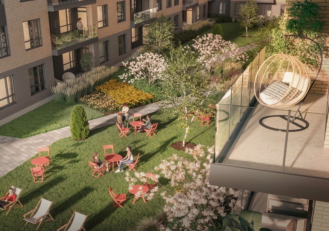 Exal NDG courtyard