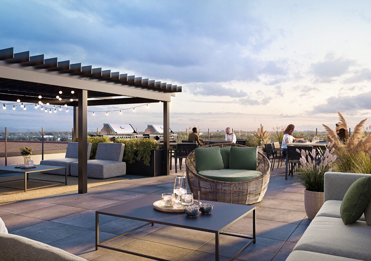 Exal NDG rooftop terrace