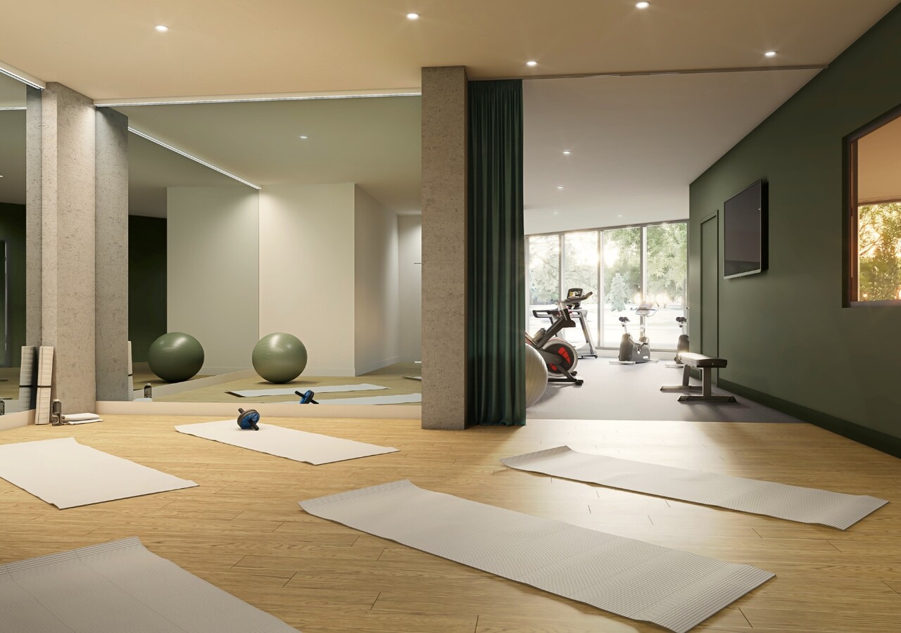 Exal NDG yoga room