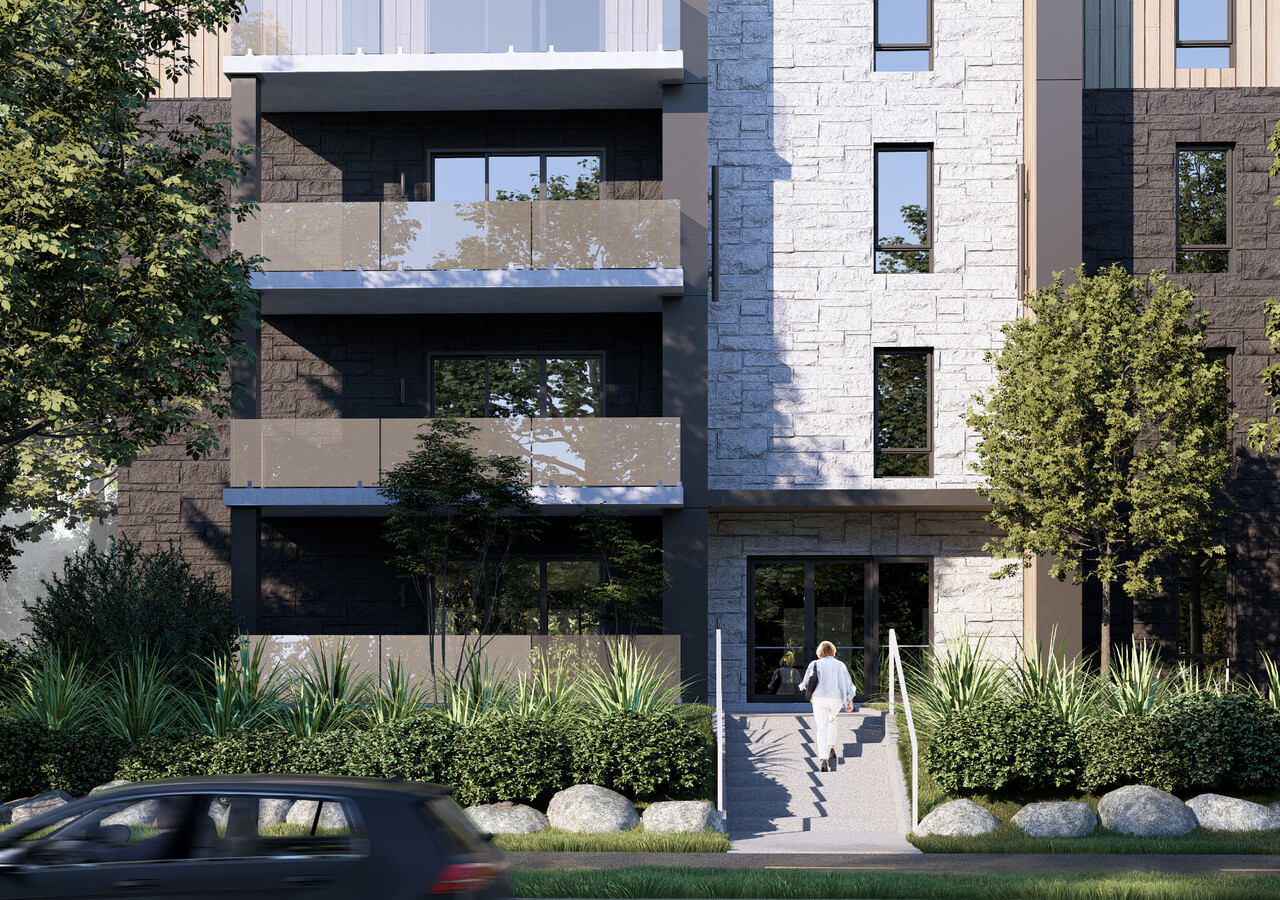 Quiétude condos locatifs bâtiment face