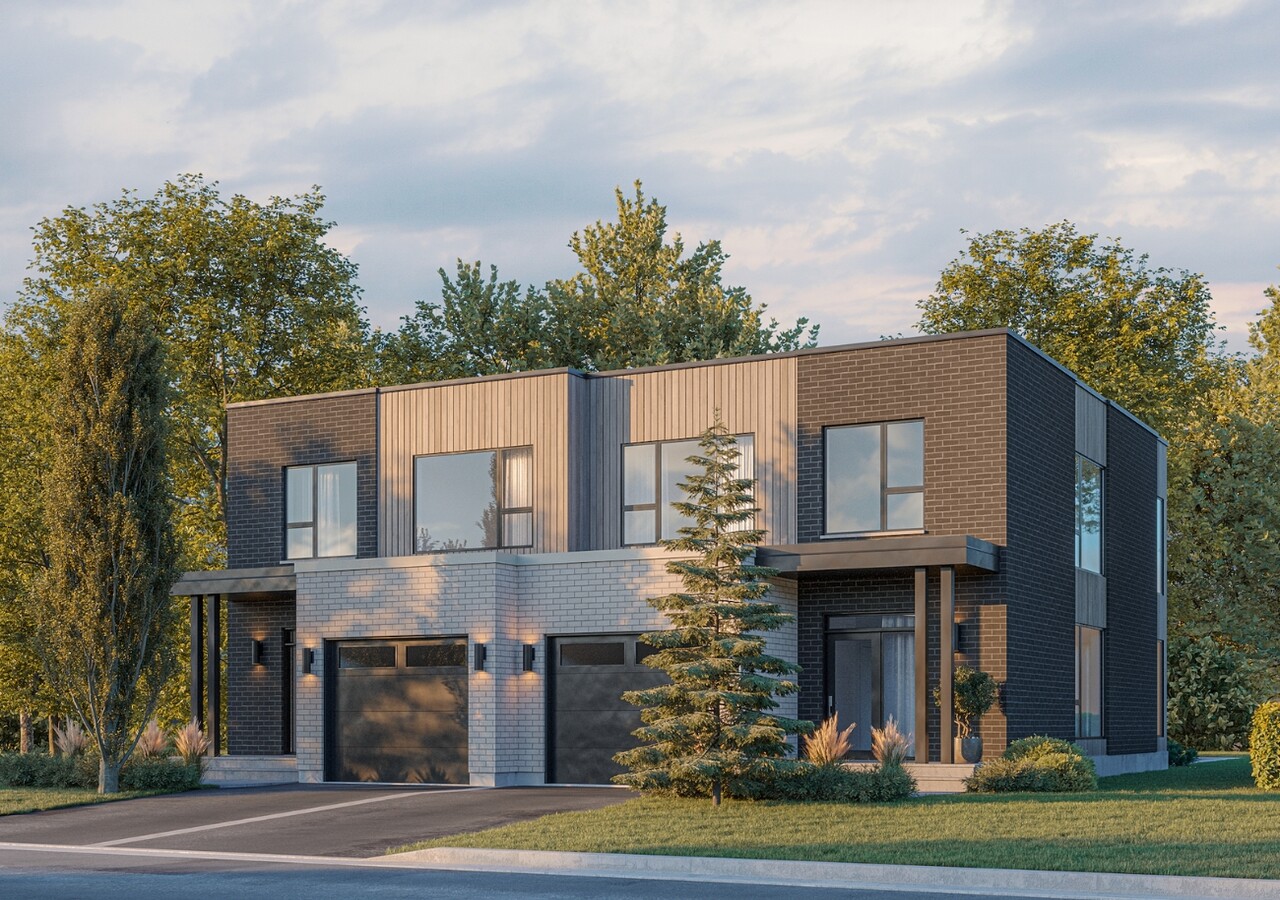 Faubourg Cousineau maisons semi-détachées