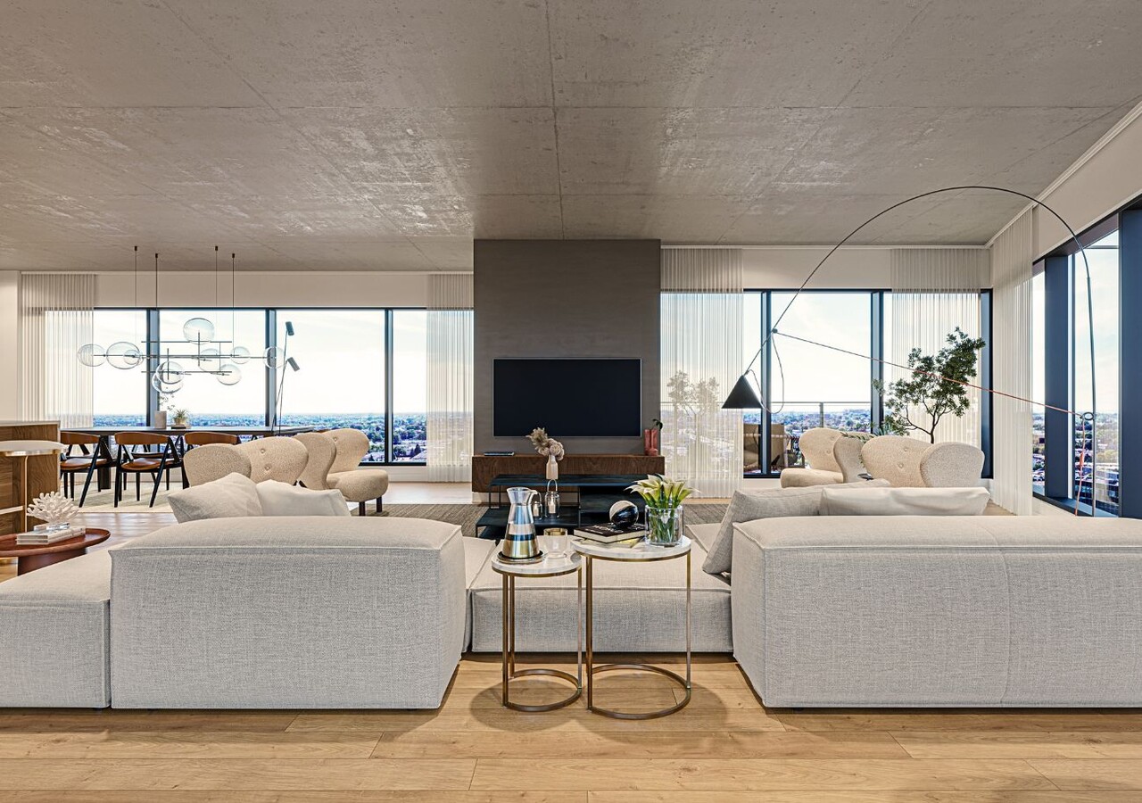Fleming sur le Parc condos Salon