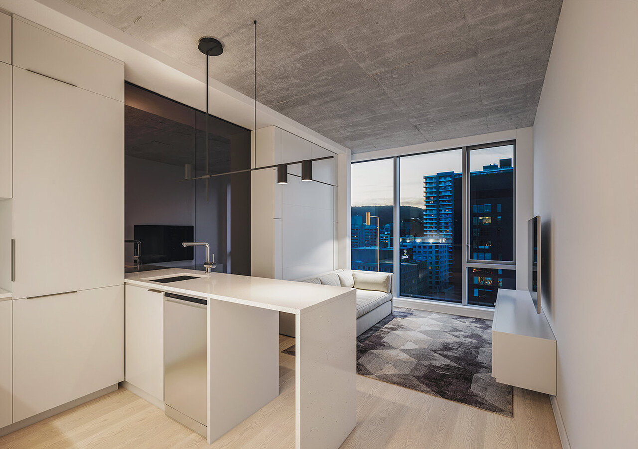 Imperia Condominiums unité avec vue sur la ville