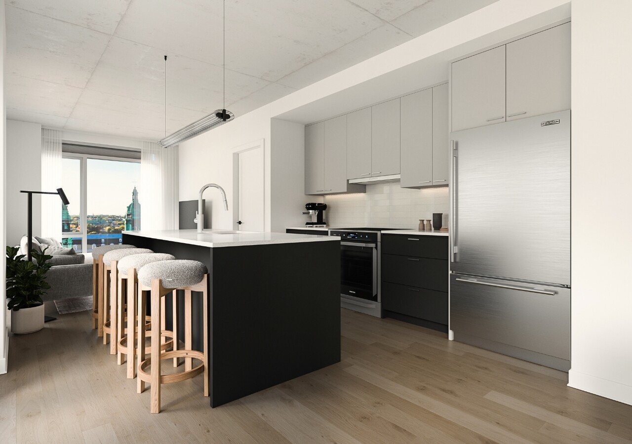 Jacques condos locatifs cuisine moderne