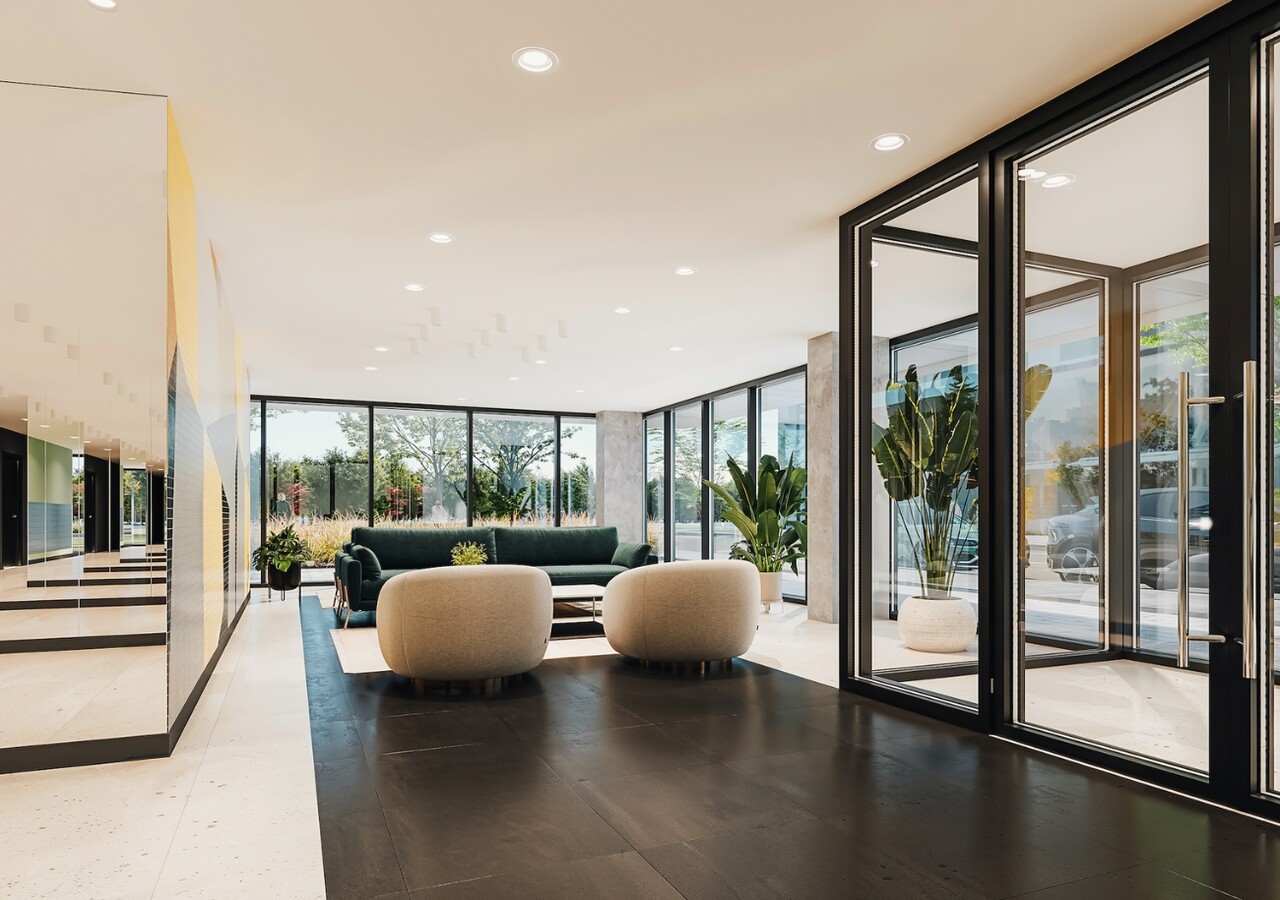 Jacques condos locatifs lobby entrée