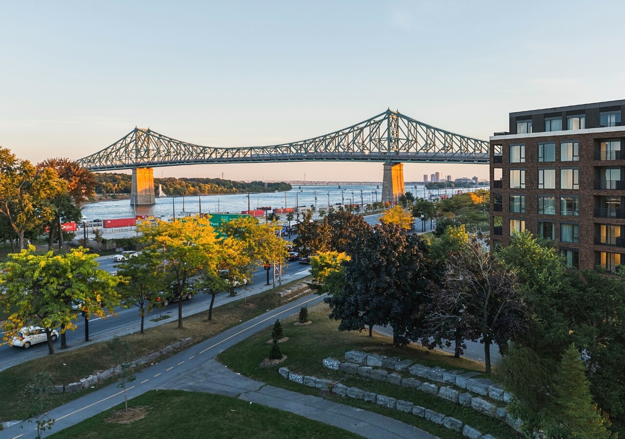 Jacques vue sur le pont Jacques Cartier