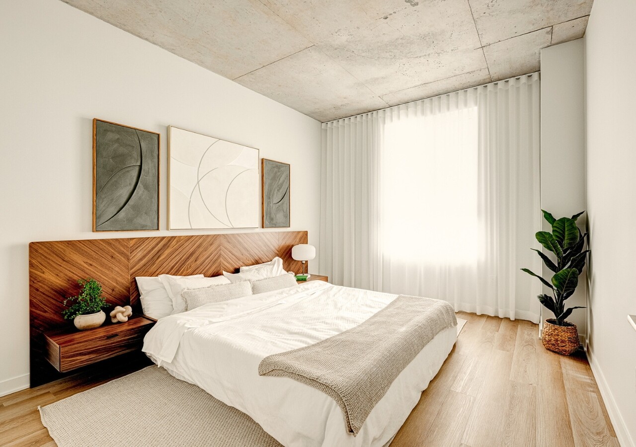 Le Kalm bedroom