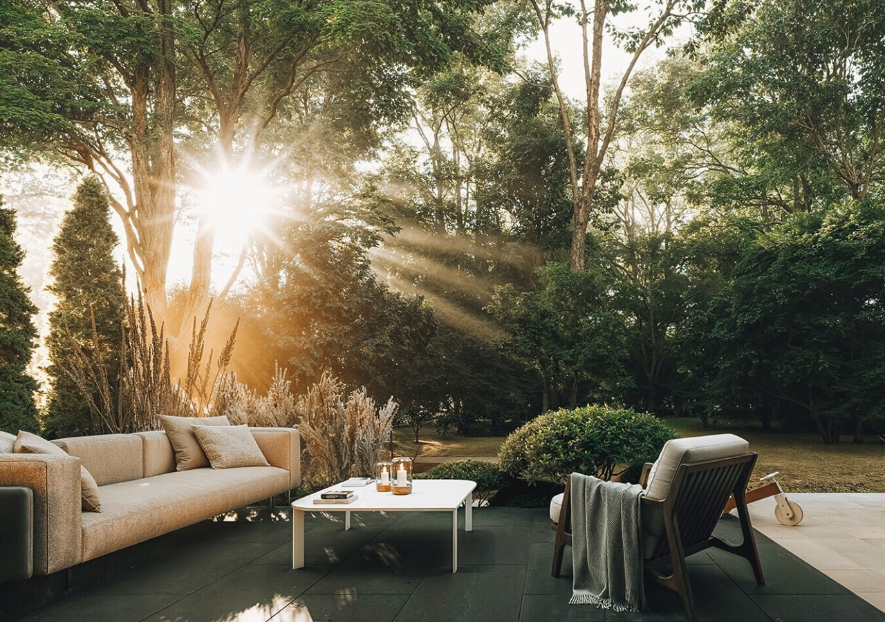Townhouse outdoor terrace