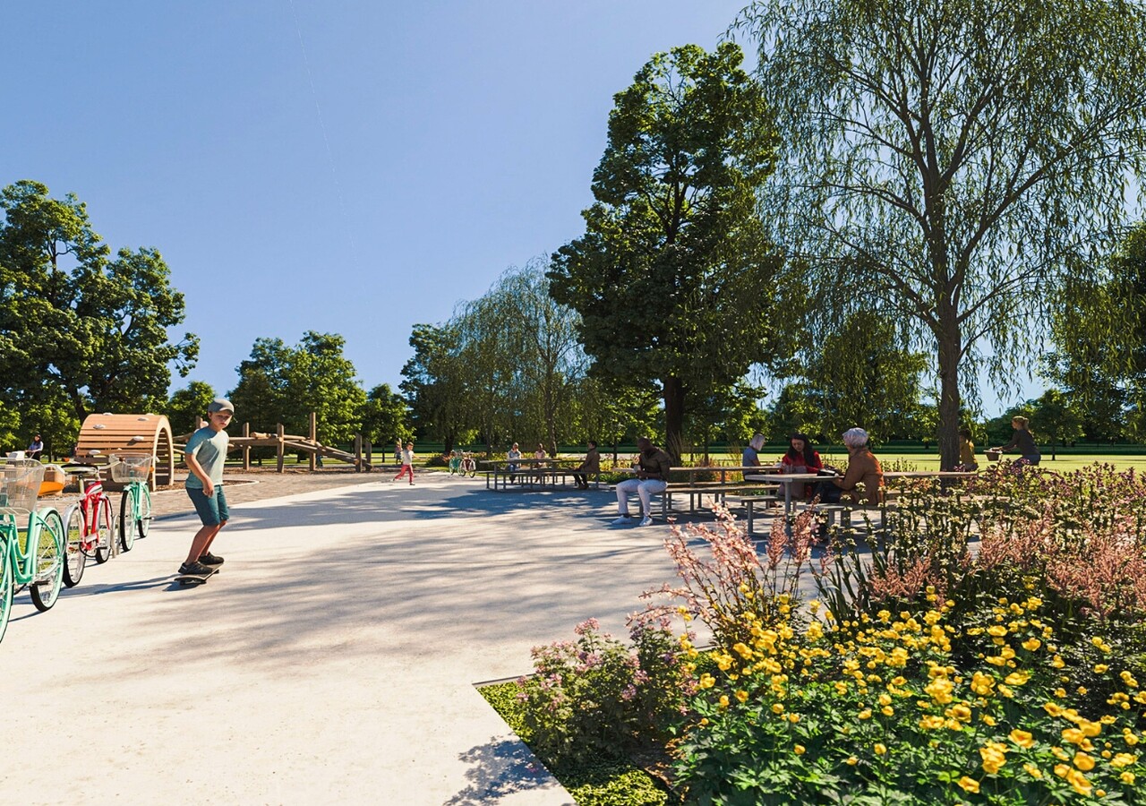 Citiluxx parc et tables extérieures