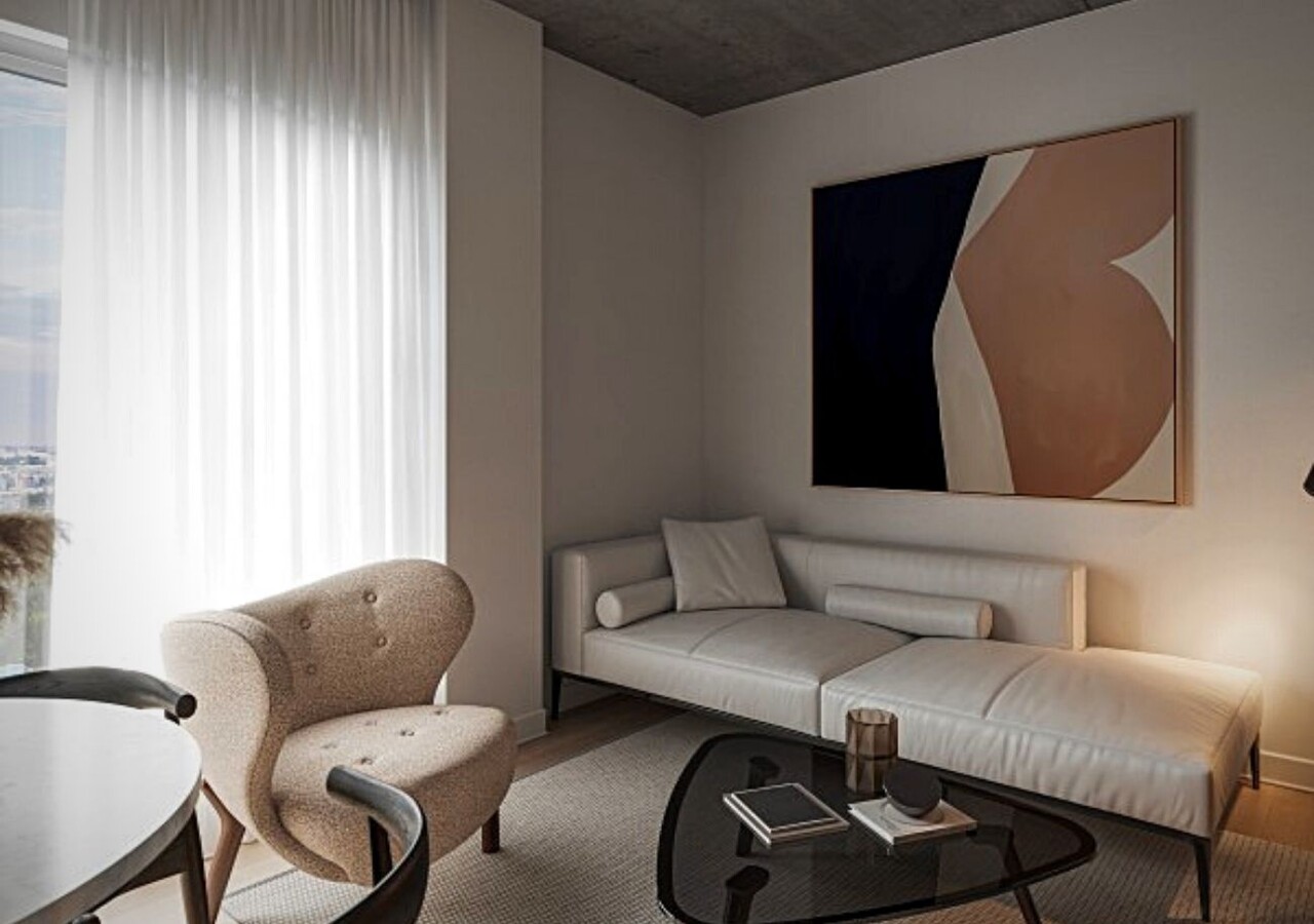 Le 367 des Pins living room