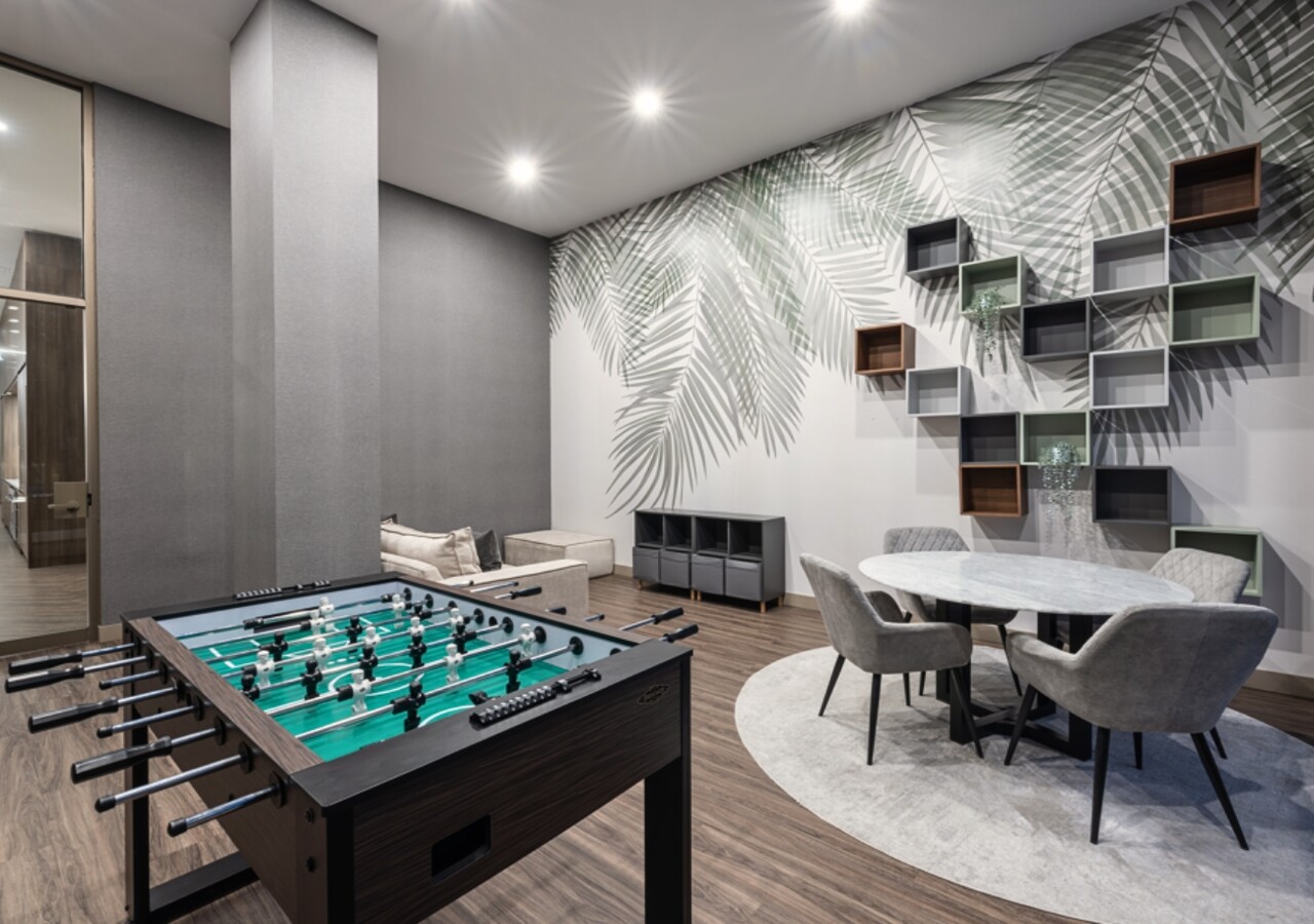Carlyle condos gaming room