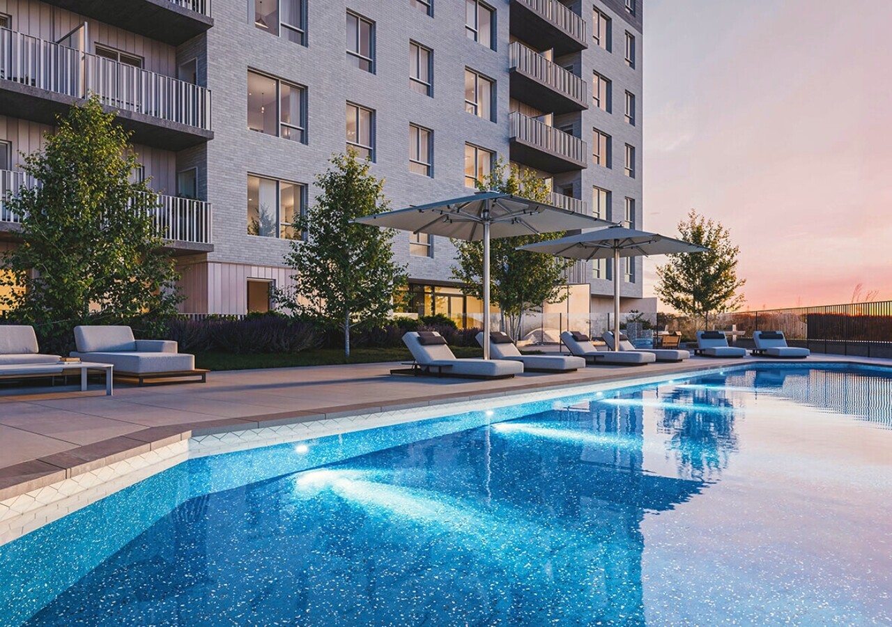 Le Kalm outdoor pool