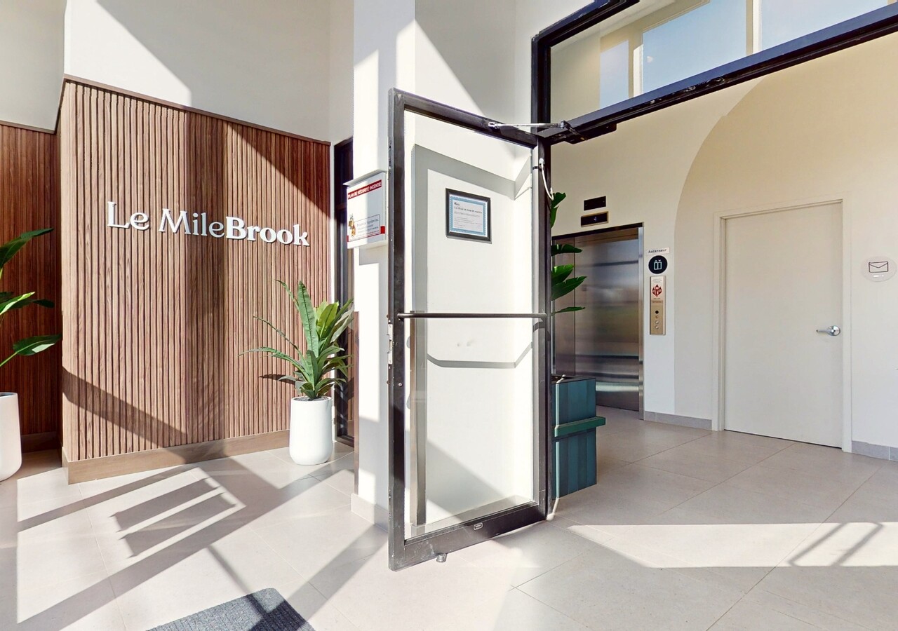 Le Milebrook hall d'entrée a