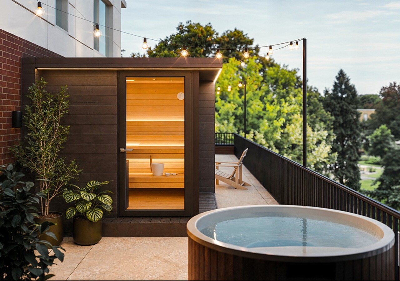 Le Miner spa and sauna