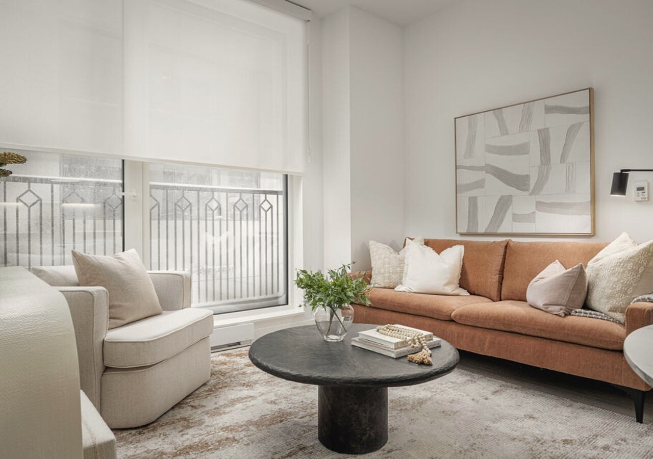 Le Sherbrooke salon lumineux