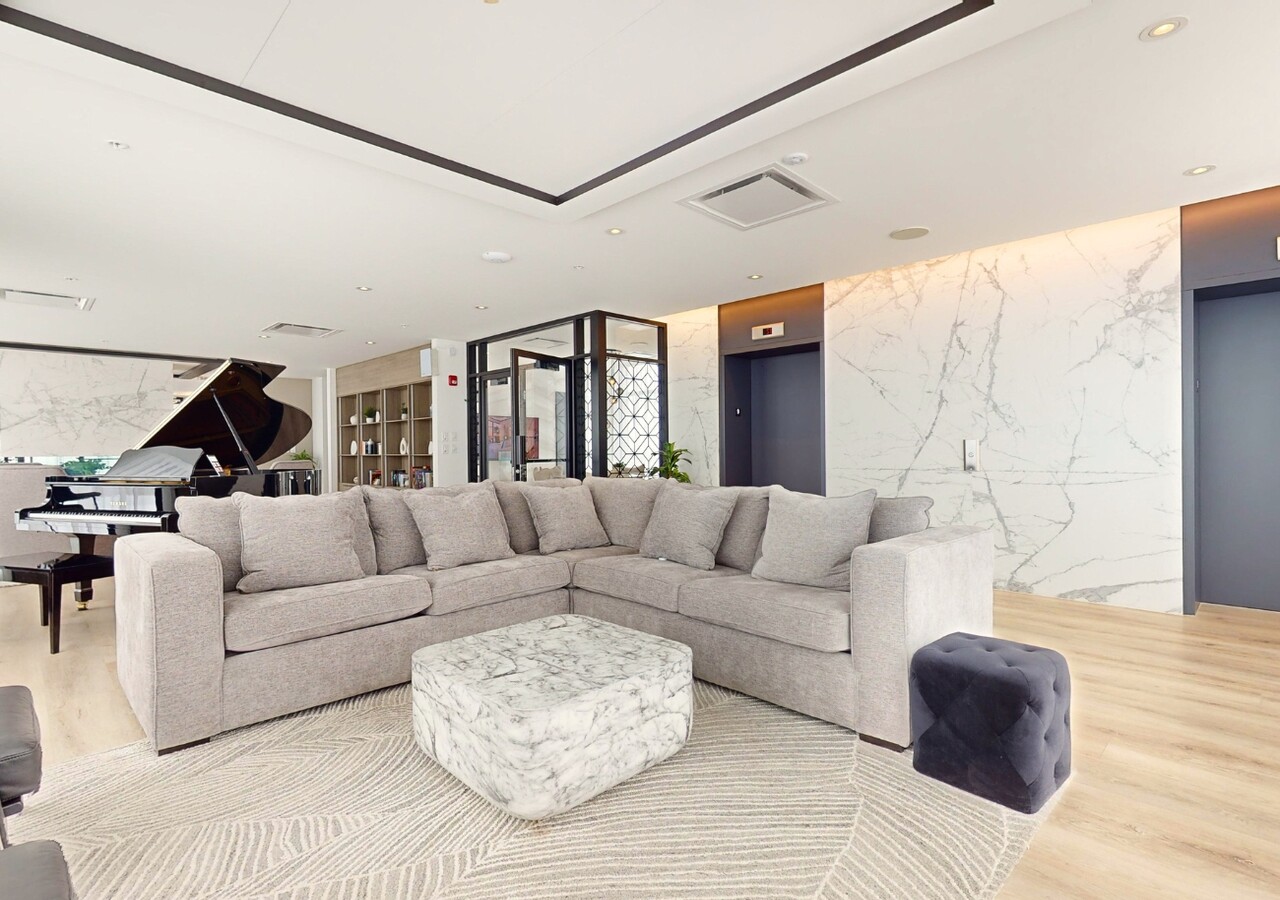 Le Virtuo lobby ascenseurs