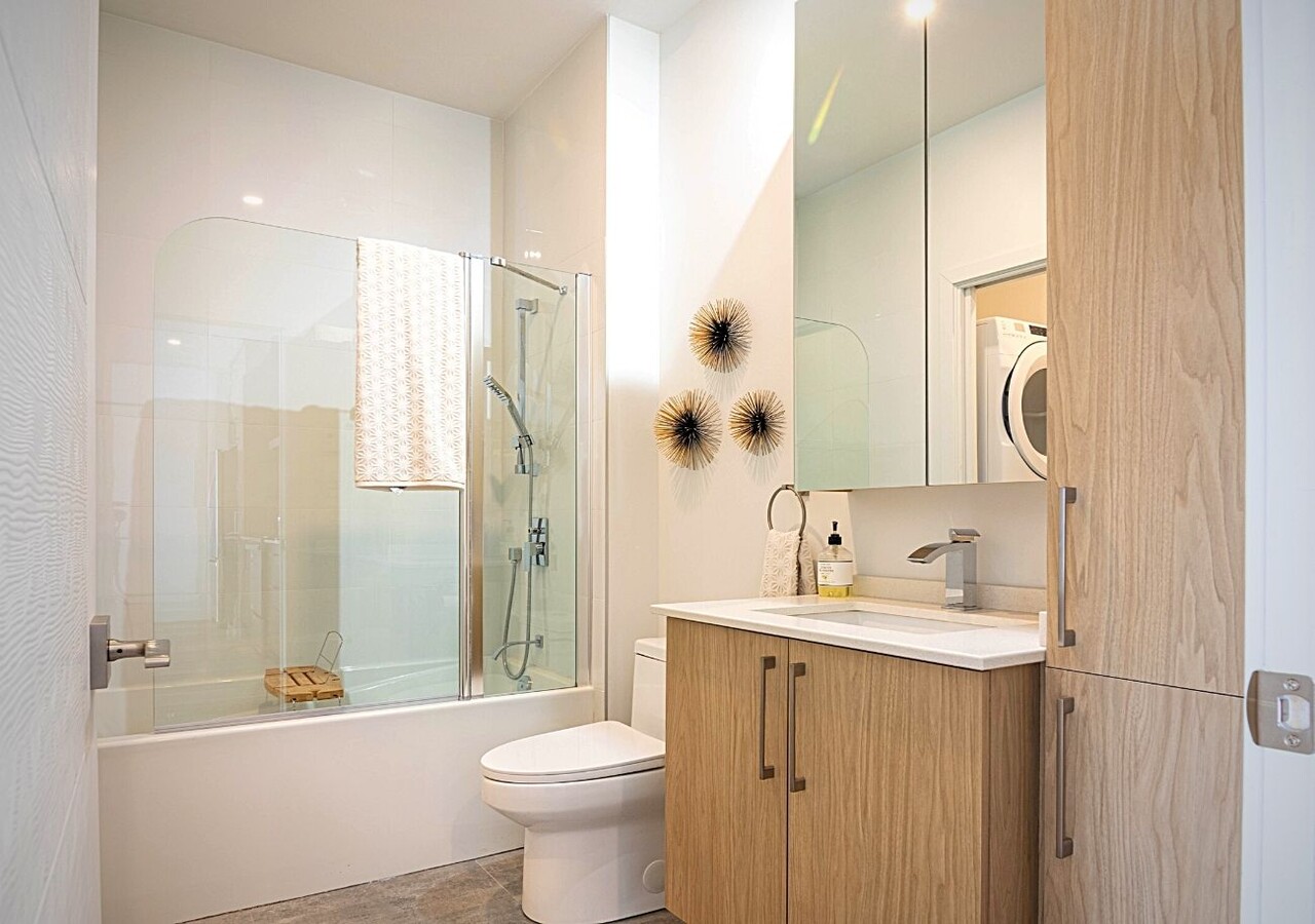 Le Vivo Sherbrooke salle de bain épurée