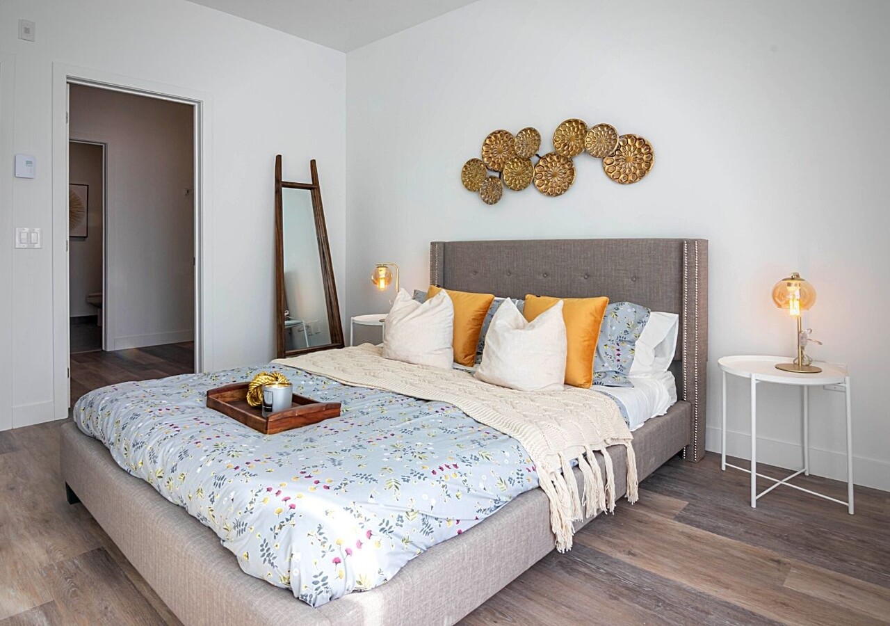 Le Vivo Sherbrooke chambre à coucher