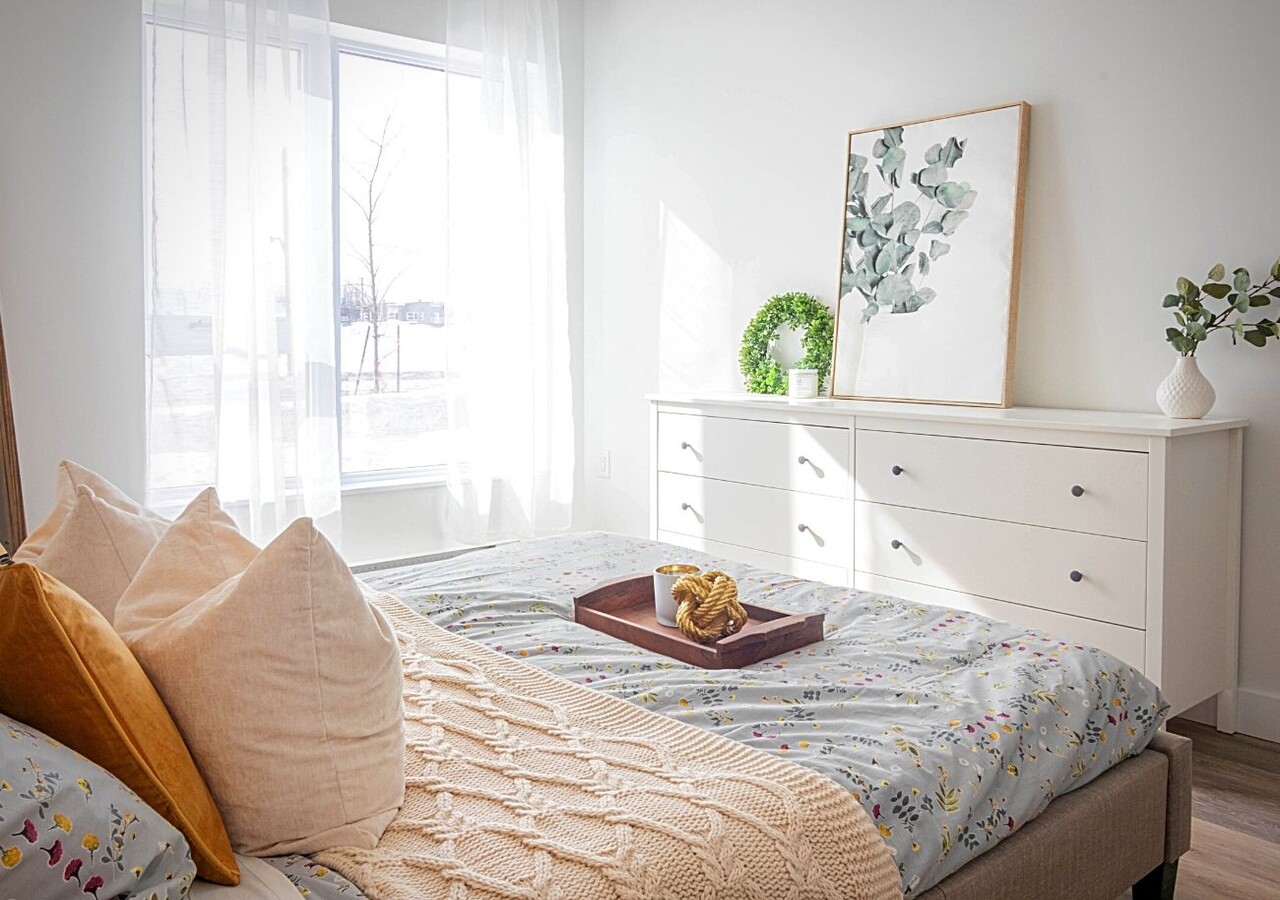 Le Vivo Sherbrooke chambre à coucher