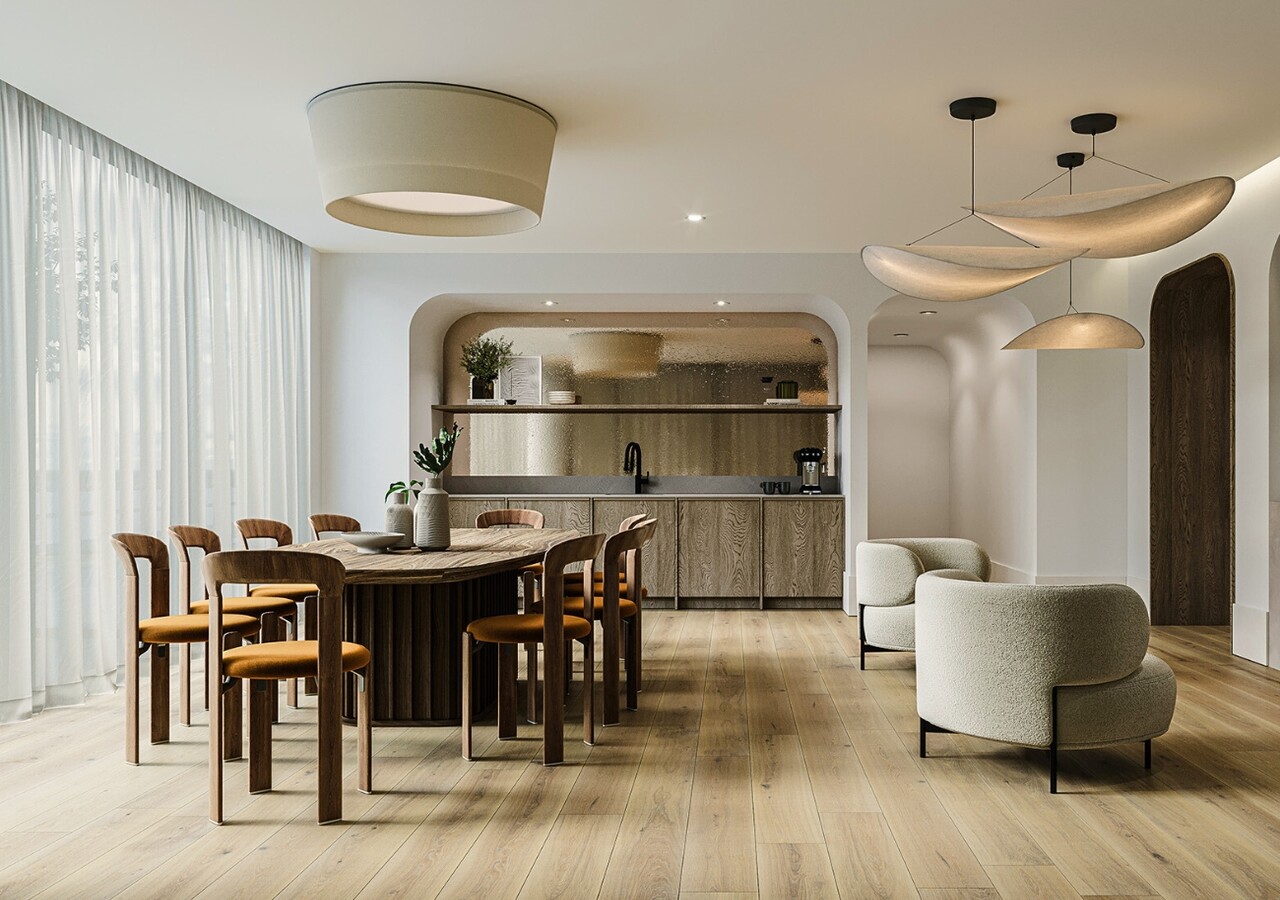 Lustra appartements cuisine moderne