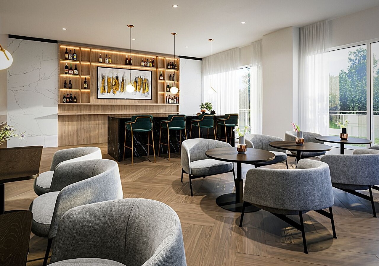 Marquise 7 lounge avec bar